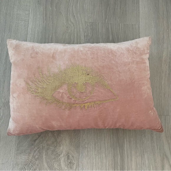 Pink decorative pillow